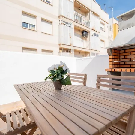 Lejlighed Desactivado Atico Duplex Con Barbacoa Y Terraza En Barri Port Maritim *