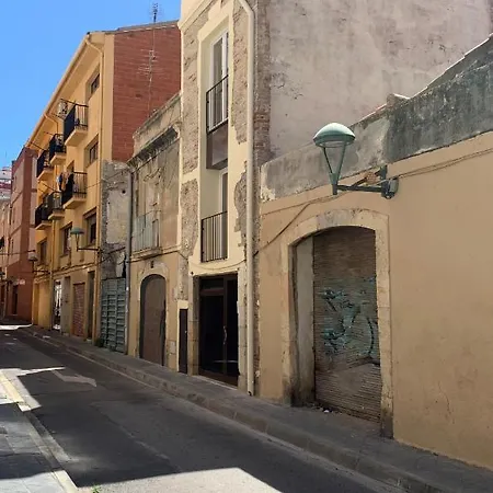 Desactivado Atico Duplex Con Barbacoa Y Terraza En Barri Port Maritim 公寓 *