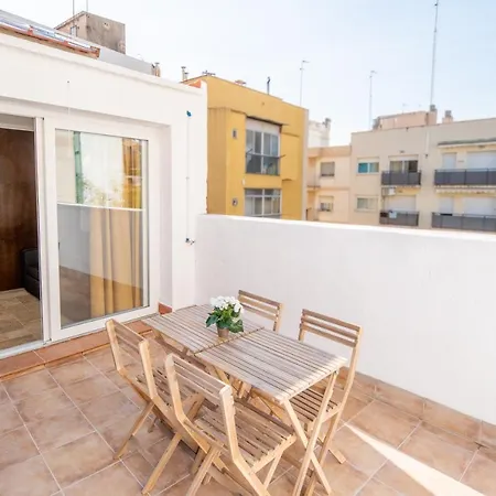 Desactivado Atico Duplex Con Barbacoa Y Terraza En Barri Port Maritim * Tarragona